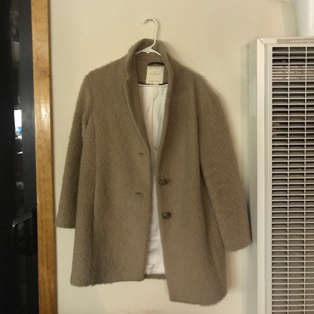 Kate Spade New York Daphne coat in camel - Picture 2 of 2
